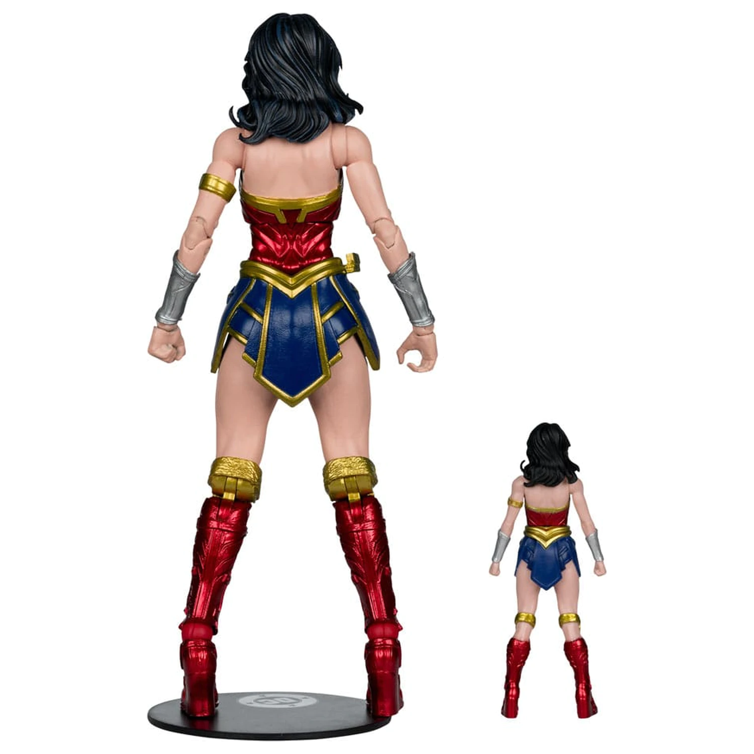 DC Justice League Monsterverse DC Multiverse Figurine de actiune pachet 2 Wonder Woman Vs. Atomic Blast Godzilla 18 cm poza produsului