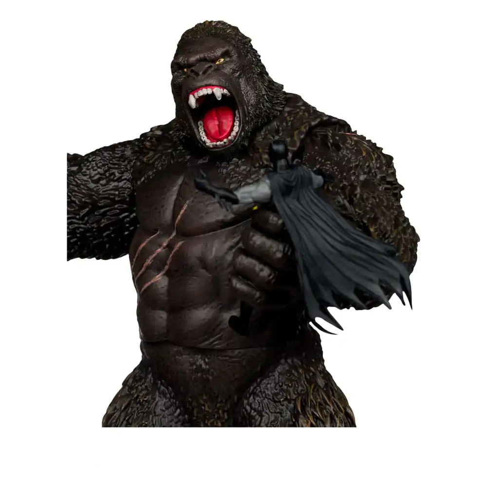 Figurine de acțiune DC Justice League Monsterverse DC Multiverse Pachet de 2 Batman & Kong 29 cm poza produsului