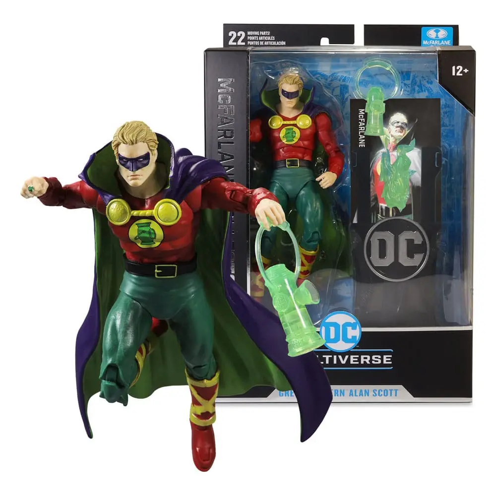 Figurină de acțiune DC McFarlane Collector Edition Green Lantern Alan Scott (Day of Vengeance) #2 18 cm poza produsului