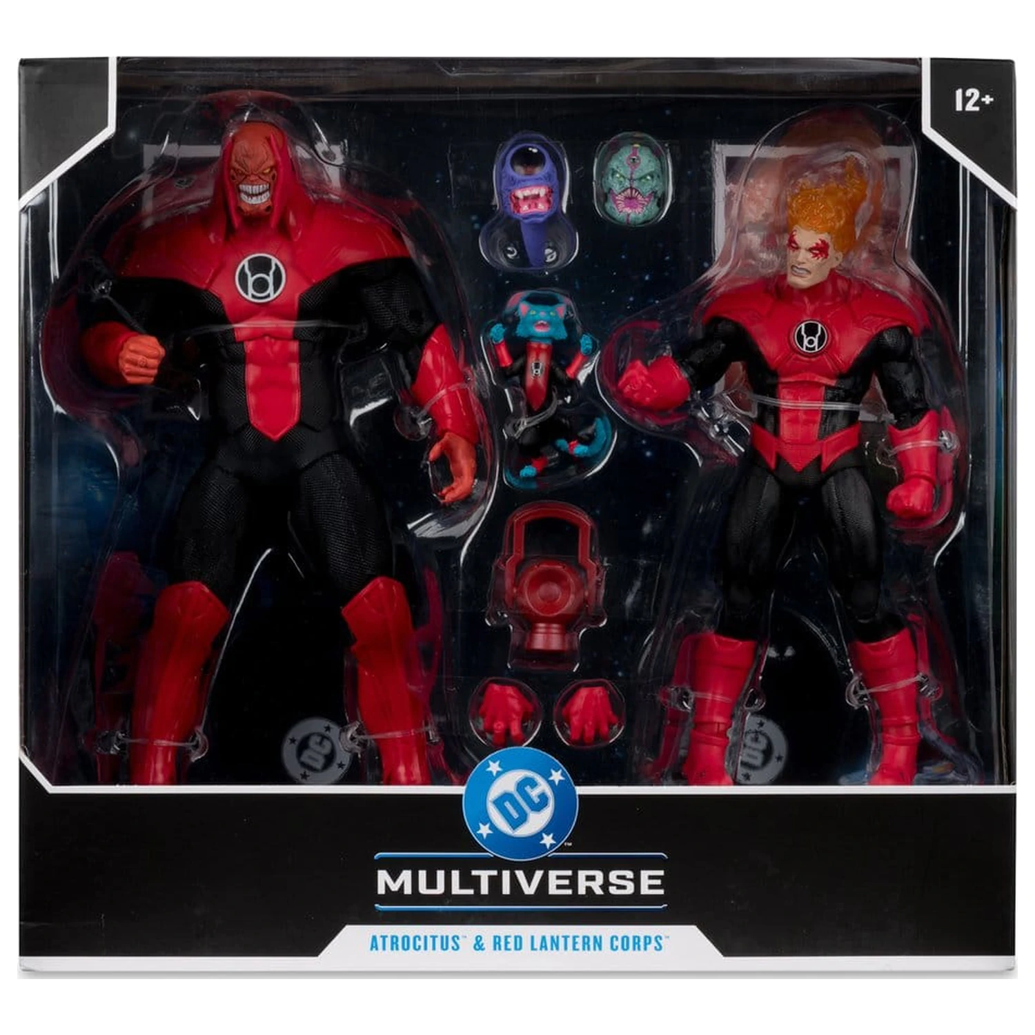 DC Multiverse Action Figures 2-Pack Atrocitus and Red Lantern Corps (Green Lantern) 18 cm poza produsului
