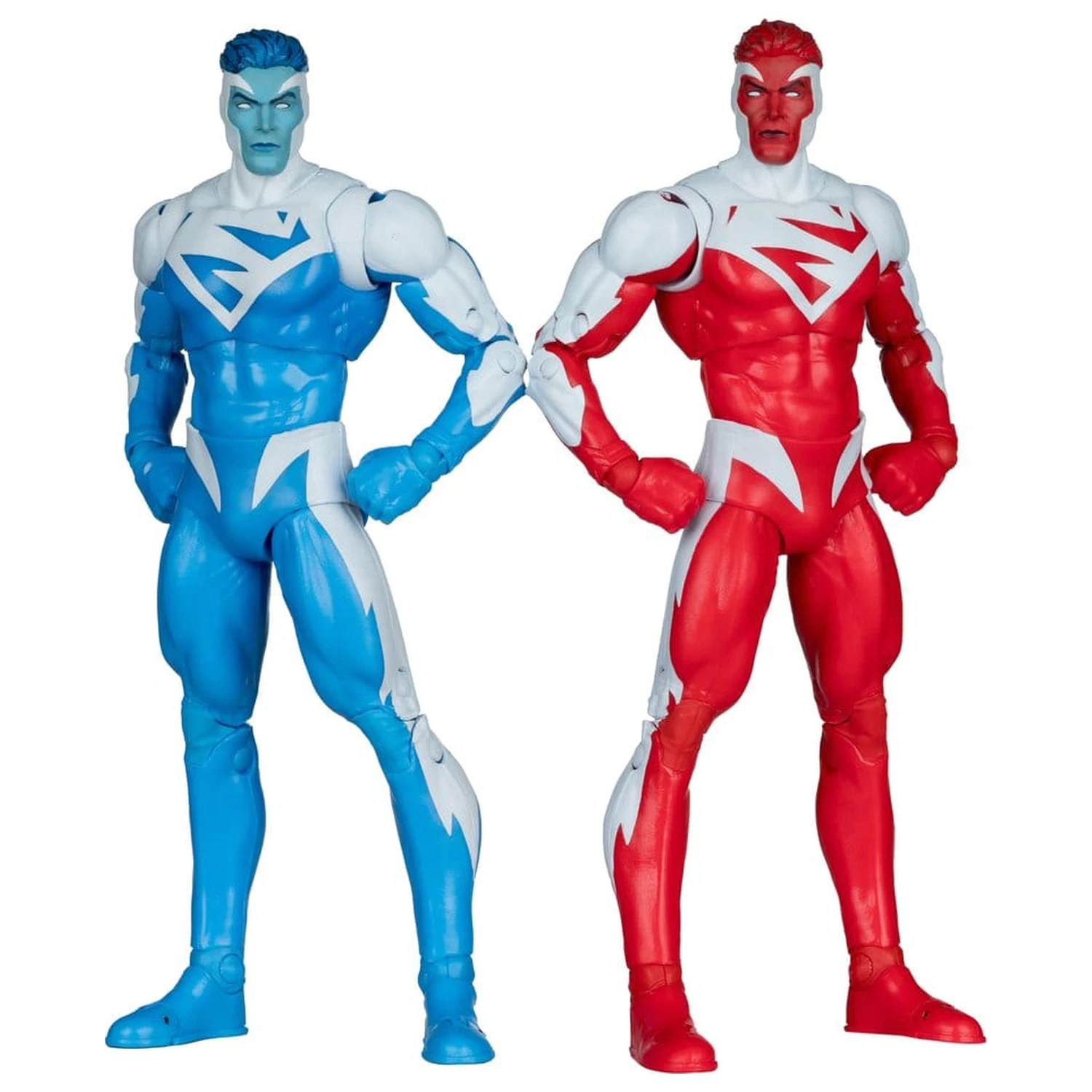 DC Multiverse Action Figures Pachet de 2 figurine de acțiune Superman Blue vs. Superman Red (Gold Label) 18 cm poza produsului