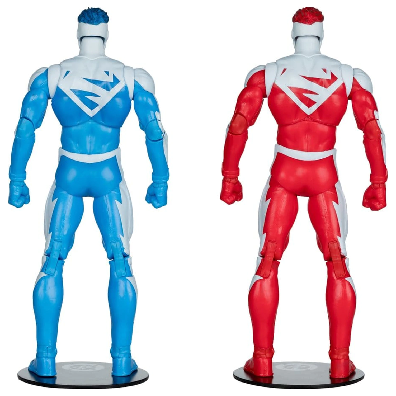 DC Multiverse Action Figures Pachet de 2 figurine de acțiune Superman Blue vs. Superman Red (Gold Label) 18 cm poza produsului