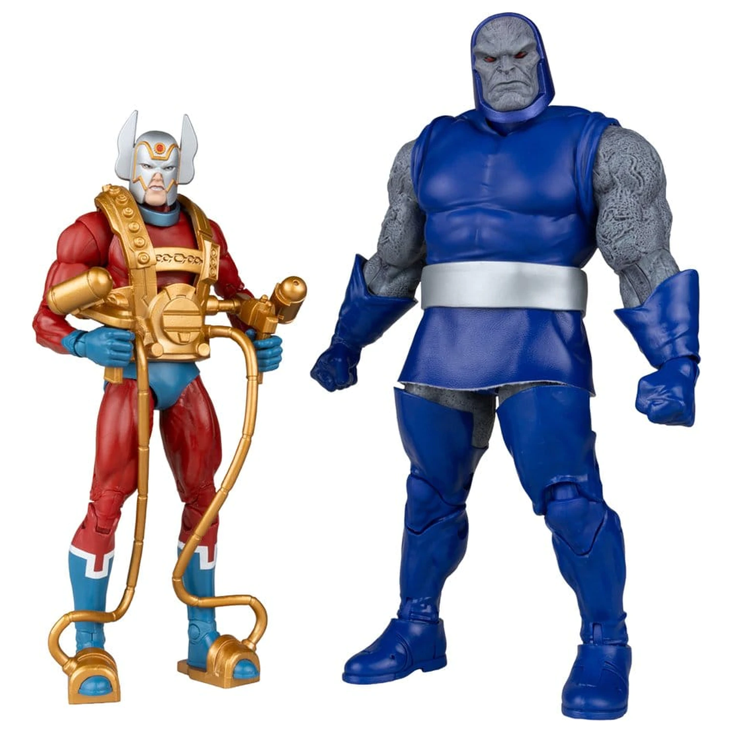 DC Multiverse figurine de actiune pachet de 2 Darkseid vs Orion (New Gods) 18 cm poza produsului