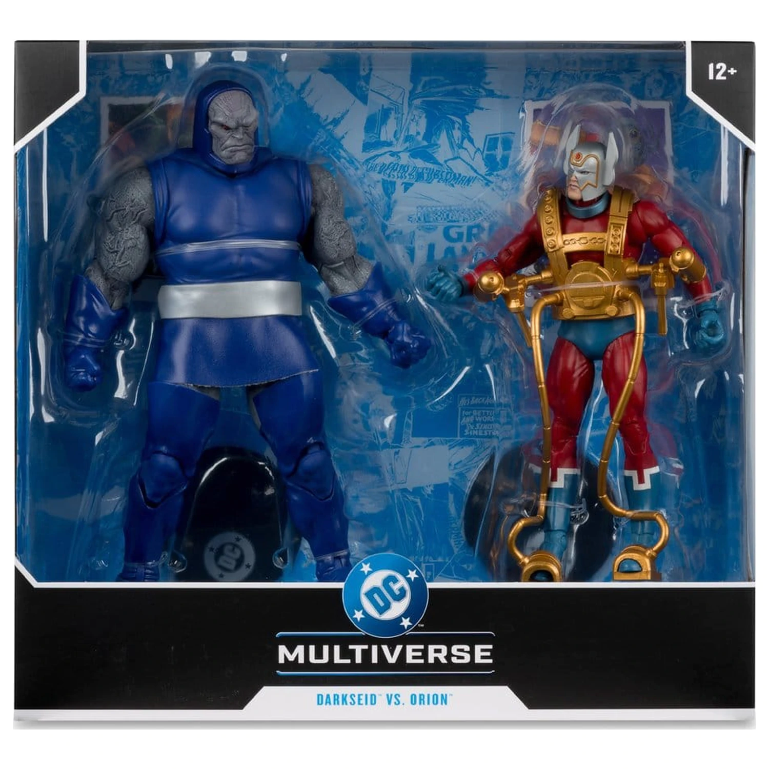 DC Multiverse figurine de actiune pachet de 2 Darkseid vs Orion (New Gods) 18 cm poza produsului