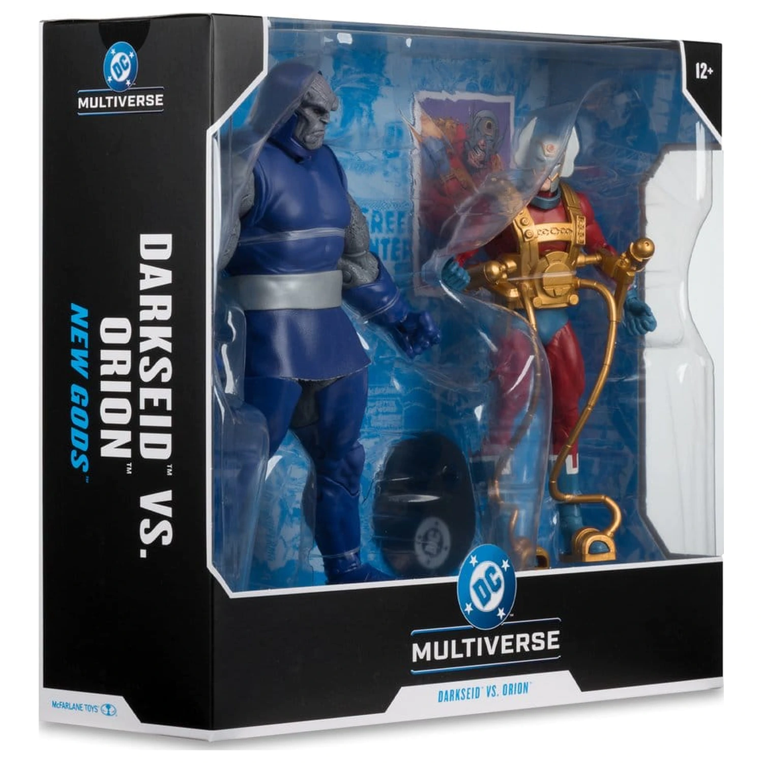 DC Multiverse figurine de actiune pachet de 2 Darkseid vs Orion (New Gods) 18 cm poza produsului