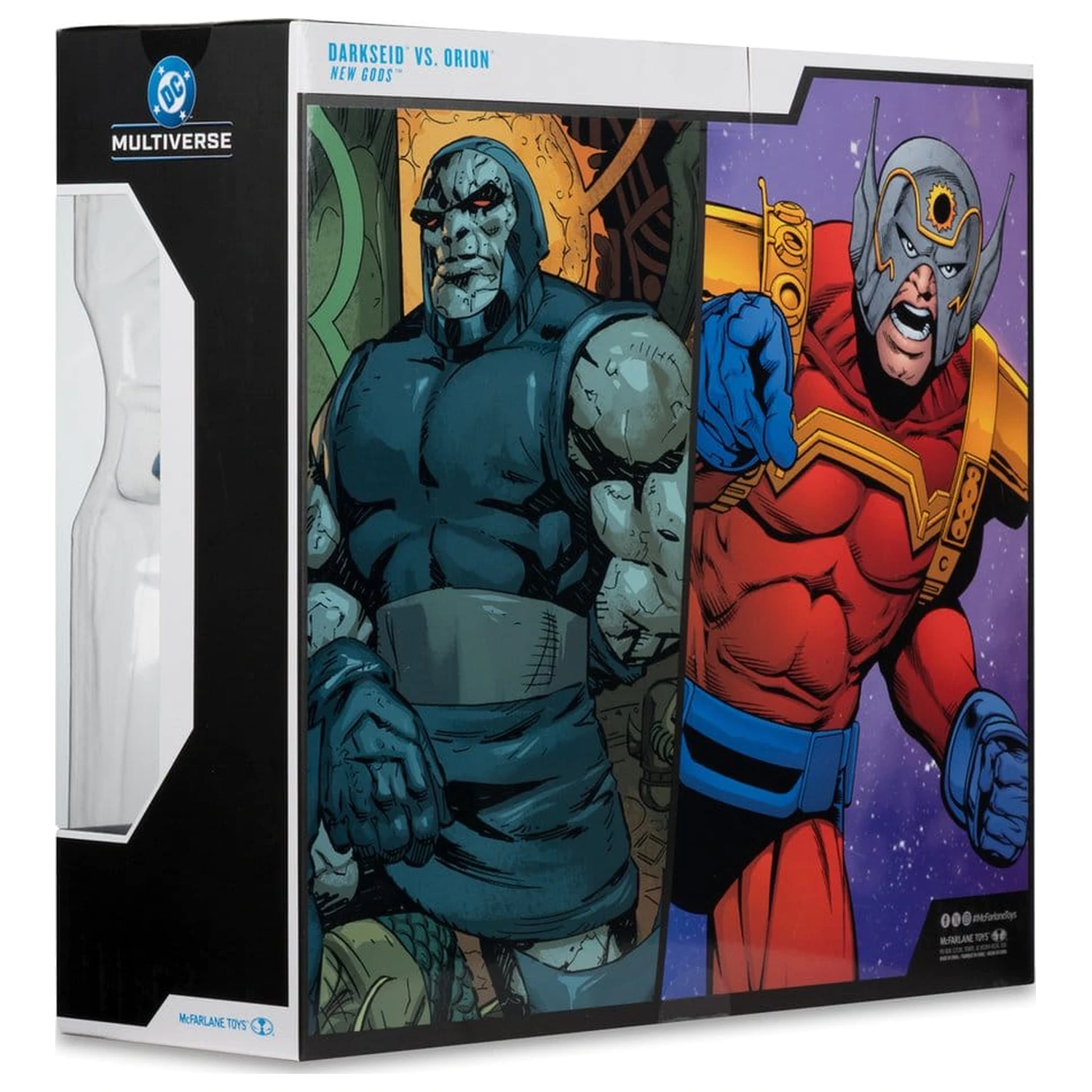 DC Multiverse figurine de actiune pachet de 2 Darkseid vs Orion (New Gods) 18 cm poza produsului