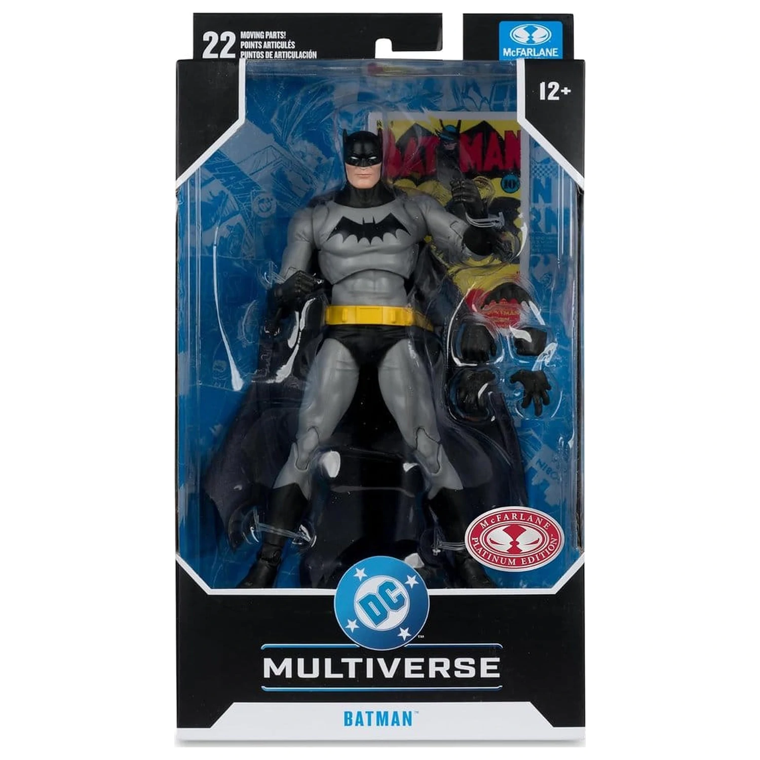 DC Multiverse Action Figure Batman (Batman #1) 18 cm (Platinum Edition) poza produsului