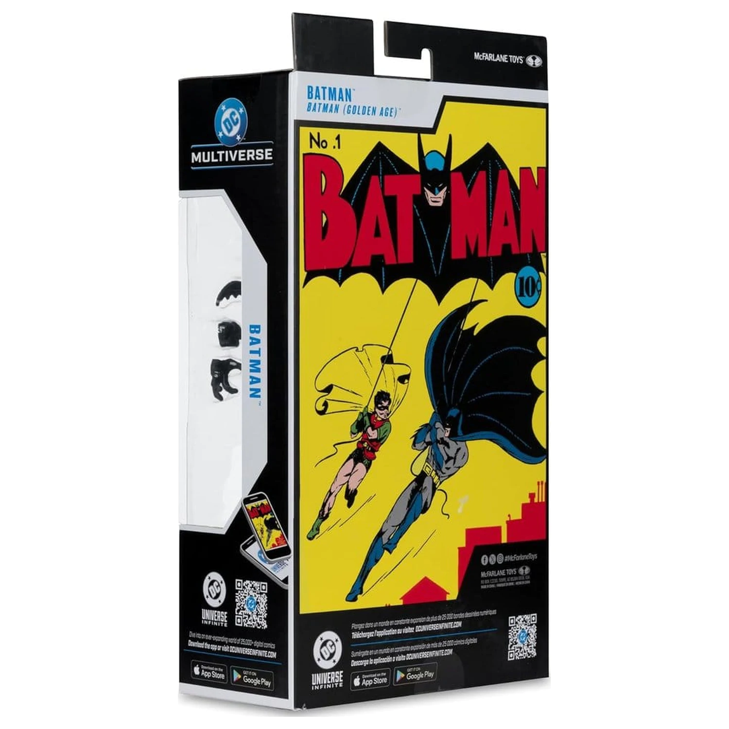 DC Multiverse Action Figure Batman (Batman #1) 18 cm (Platinum Edition) poza produsului