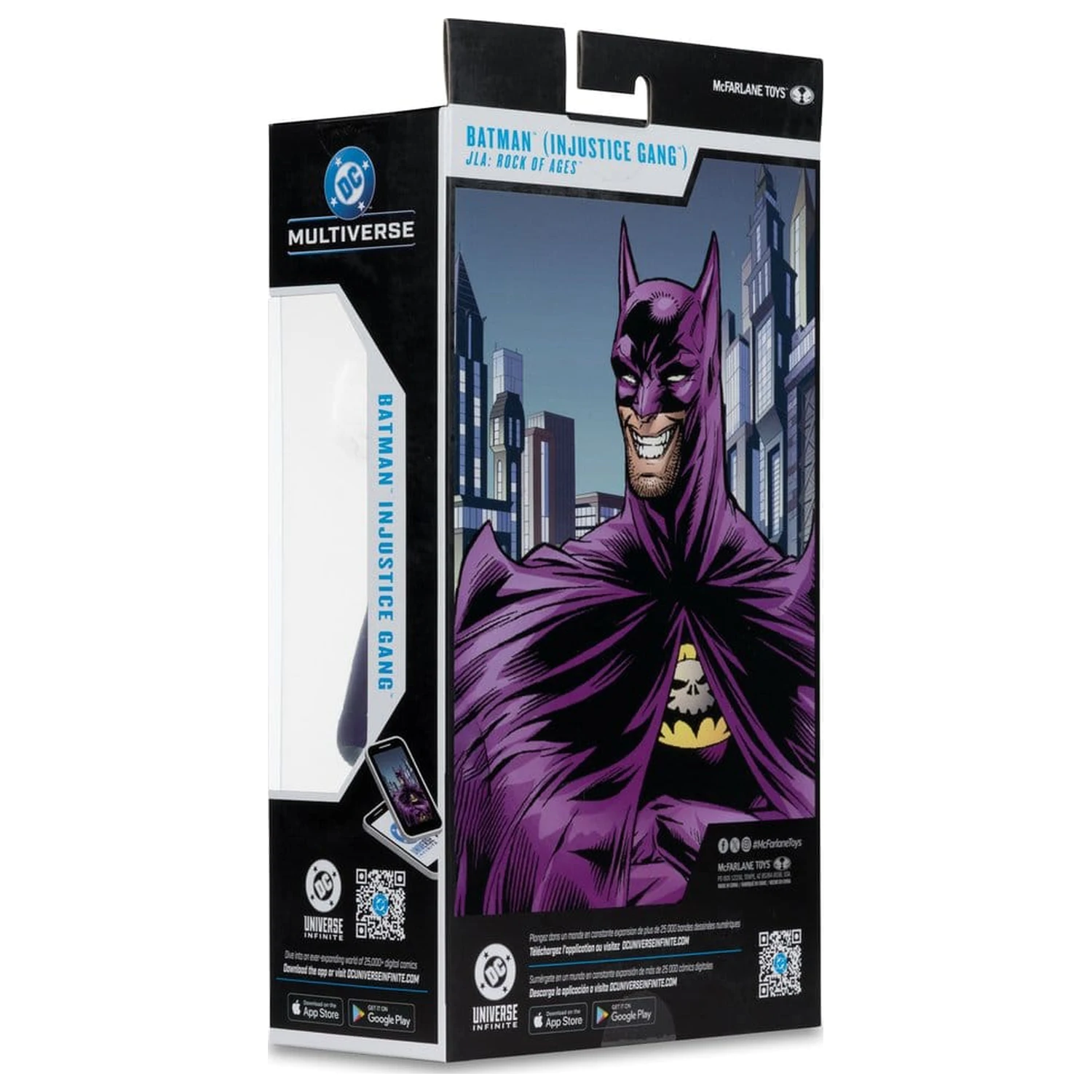 DC Multiverse figurina de actiune Batman (Injustice Gang) (JLA: Rock of Ages) (Red Platinum Edtion) 18 cm poza produsului