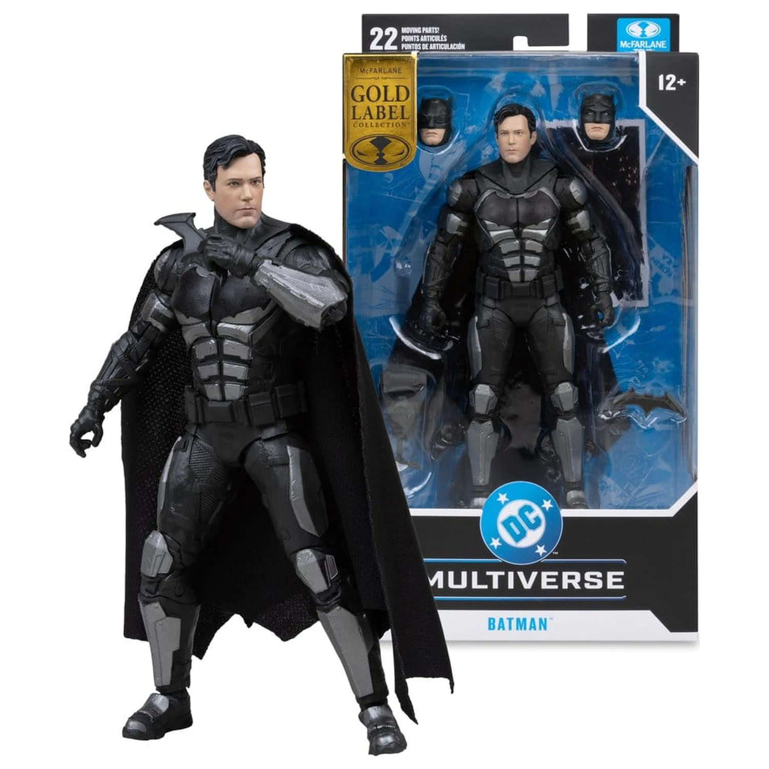 DC Multiverse Figurina de actiune Batman (Justice League) (Gold Label) 18 cm poza produsului