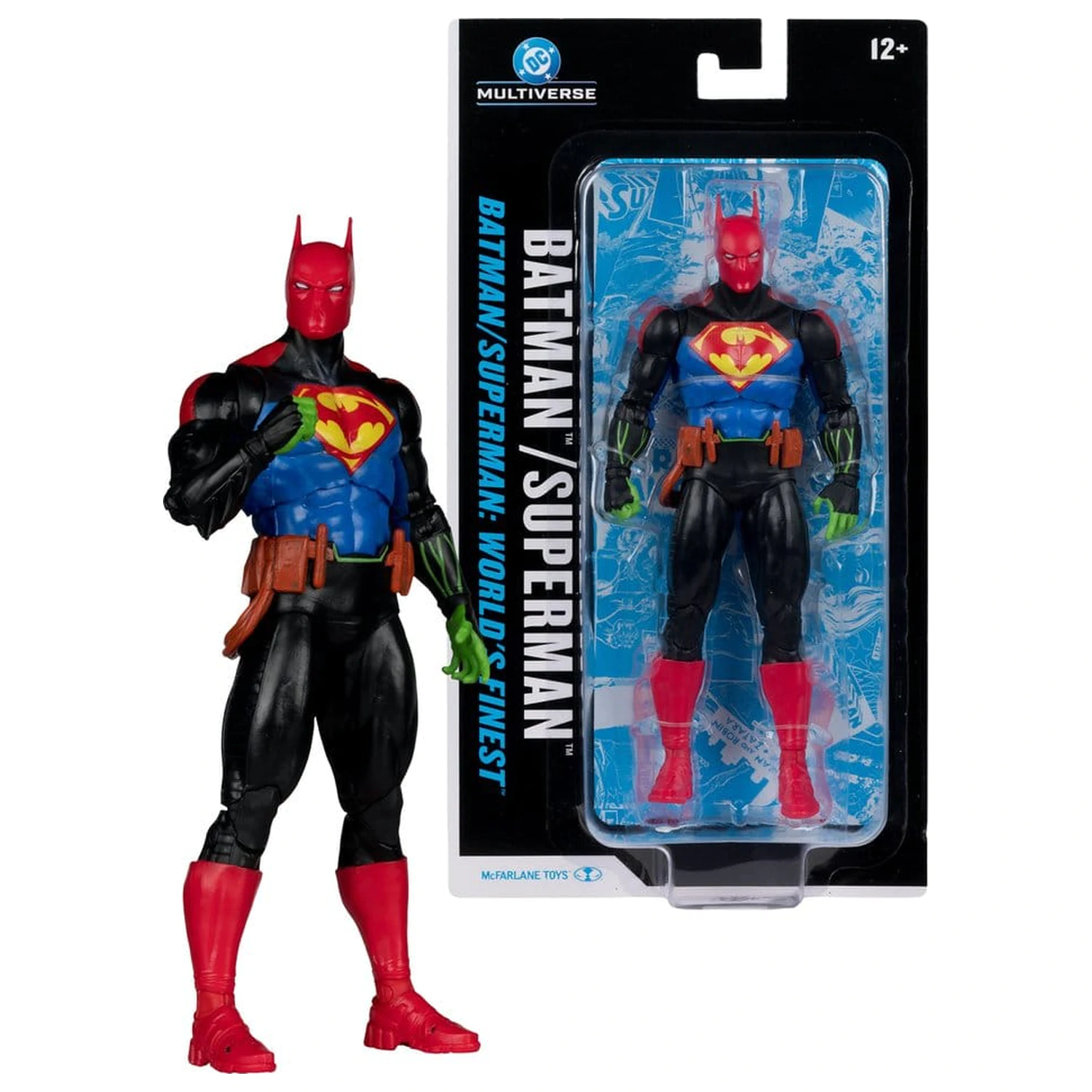 DC Multiverse figurina de actiune Batman (Superman World's Finest) 18 cm poza produsului