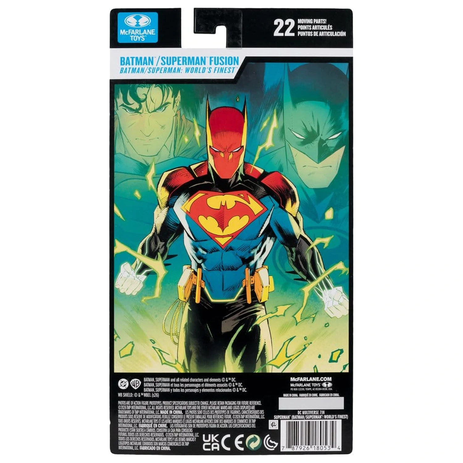 DC Multiverse figurina de actiune Batman (Superman World's Finest) 18 cm poza produsului