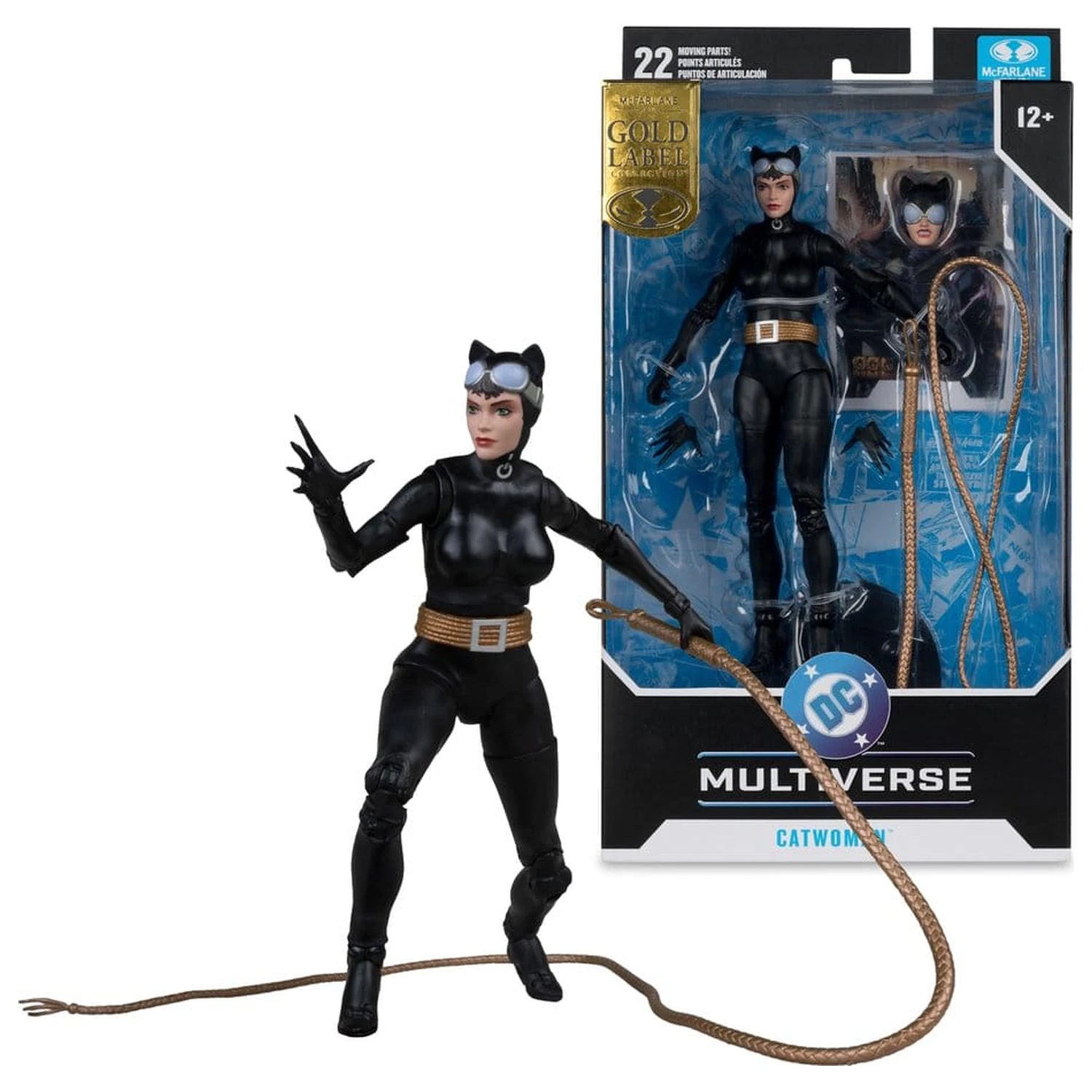 DC Multiverse Figurina de acțiune Catwoman (Batman: Hush) (Gold Label) 17 cm poza produsului