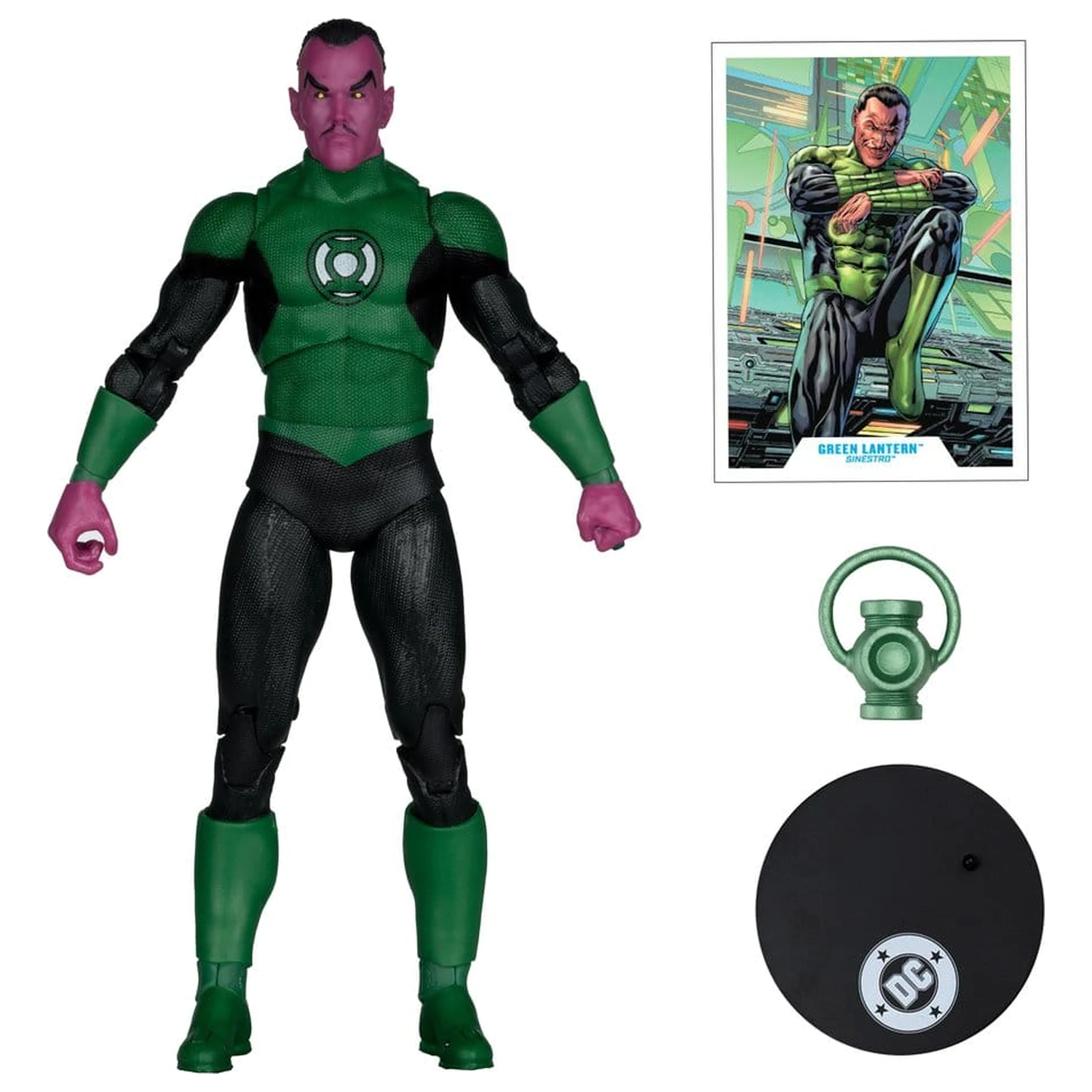 DC Multiverse figurina de actiune Green Lantern Sinestro (Green Lantern Corps 1) 18 cm poza produsului