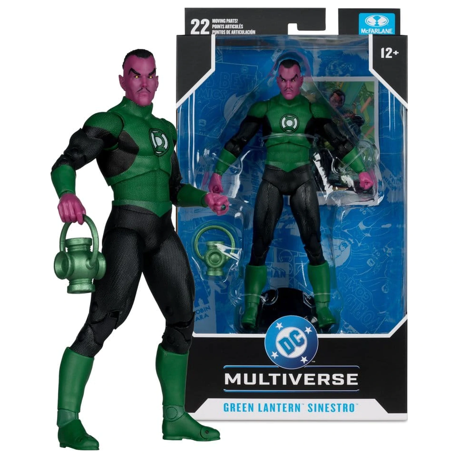 DC Multiverse figurina de actiune Green Lantern Sinestro (Green Lantern Corps 1) 18 cm poza produsului