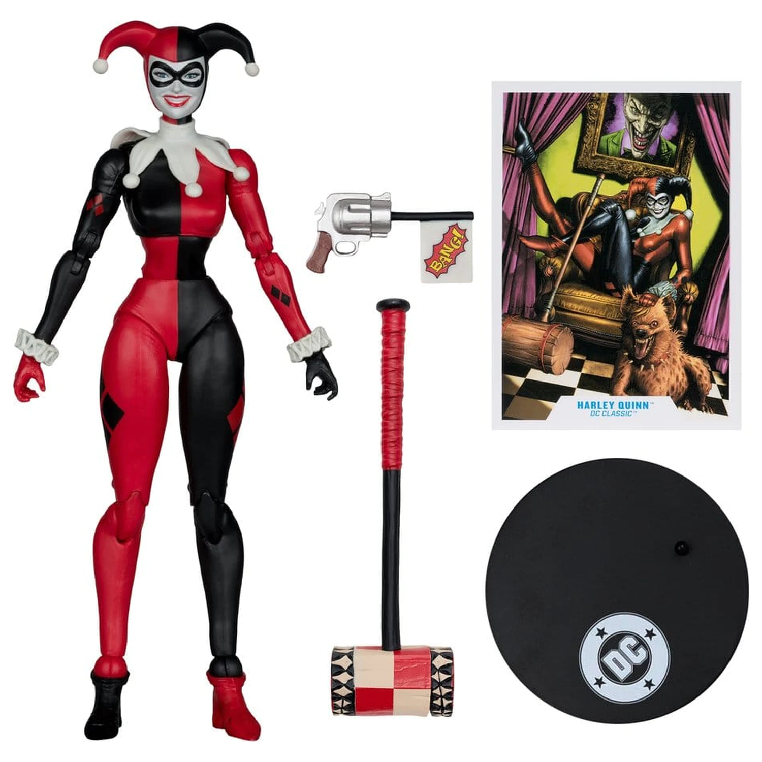DC Multiverse Figurina de acțiune Harley Quinn (DC Classic) (Gold Label) 18 cm poza produsului