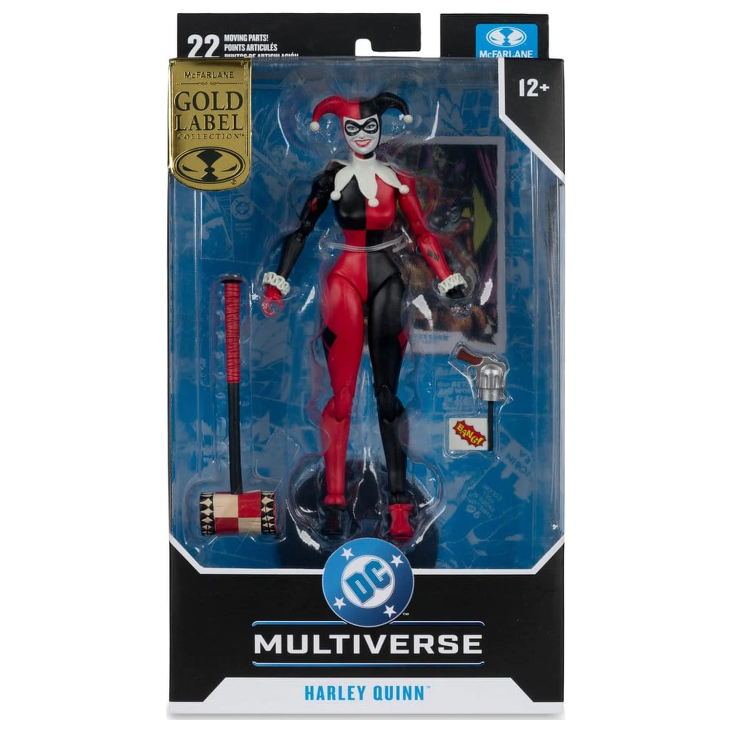 DC Multiverse Figurina de acțiune Harley Quinn (DC Classic) (Gold Label) 18 cm poza produsului