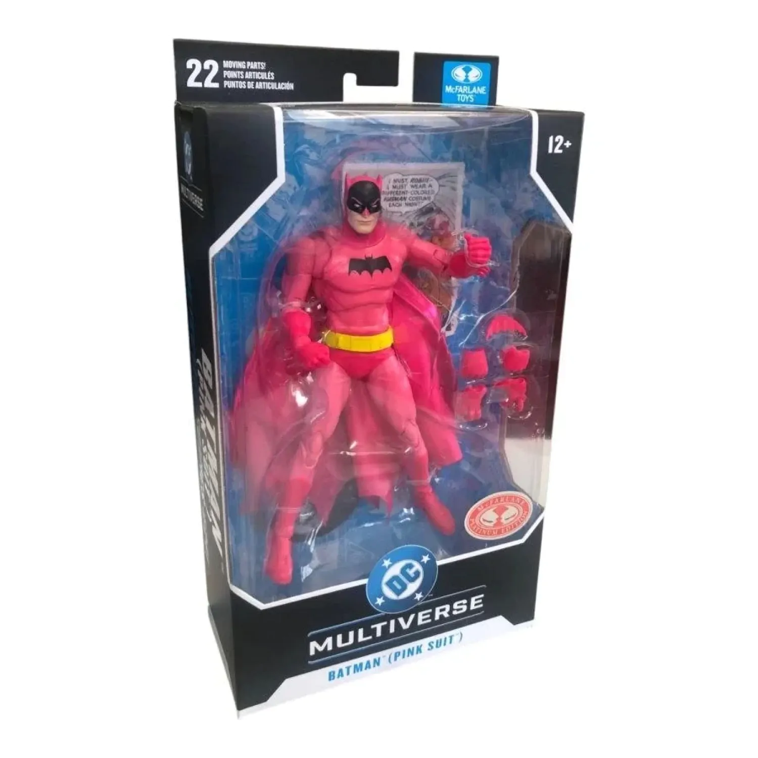 DC Multiverse Figurina de acțiune Pink Batman (CHASE) 18 cm poza produsului