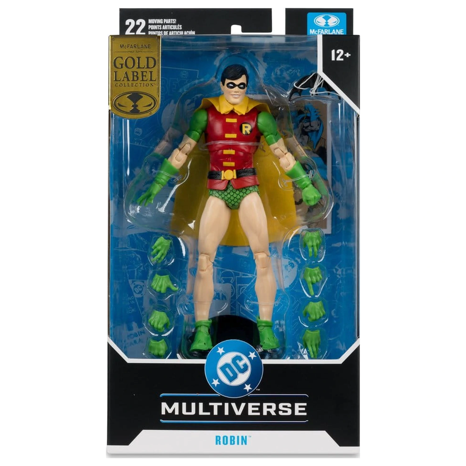 DC Multiverse Action Figure Robin (Silver Age) (Gold Label) 17 cm poza produsului