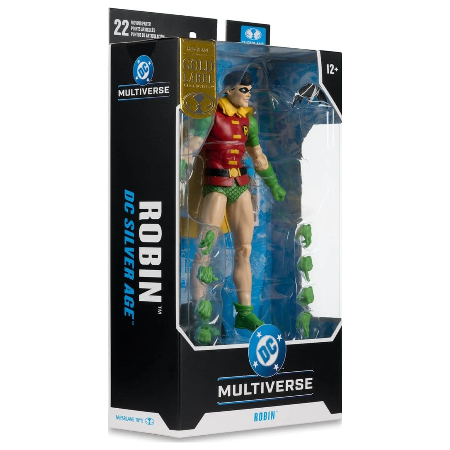 DC Multiverse Action Figure Robin (Silver Age) (Gold Label) 17 cm poza produsului