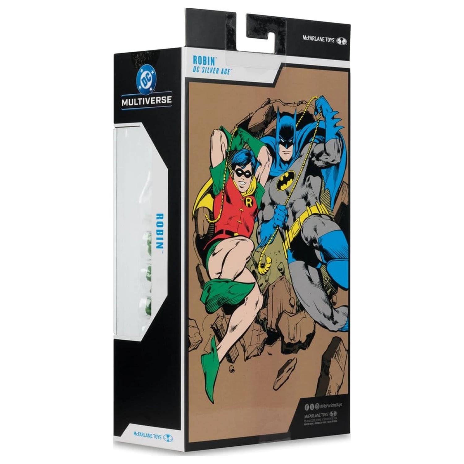 DC Multiverse Action Figure Robin (Silver Age) (Gold Label) 17 cm poza produsului