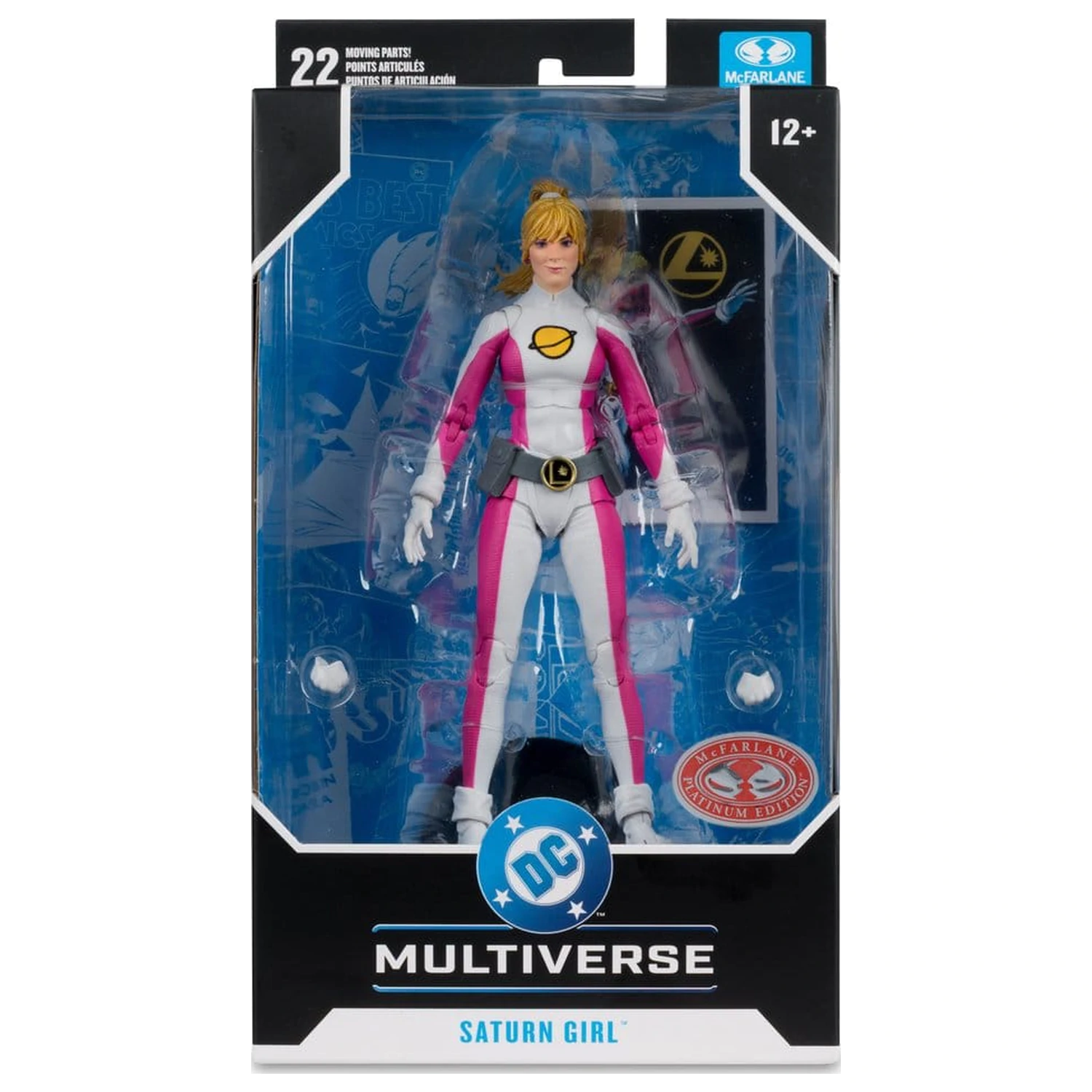 DC Multiverse Figurina de acțiune Saturn Girl (DC Classic) (Red Platinum Edition) 18 cm poza produsului