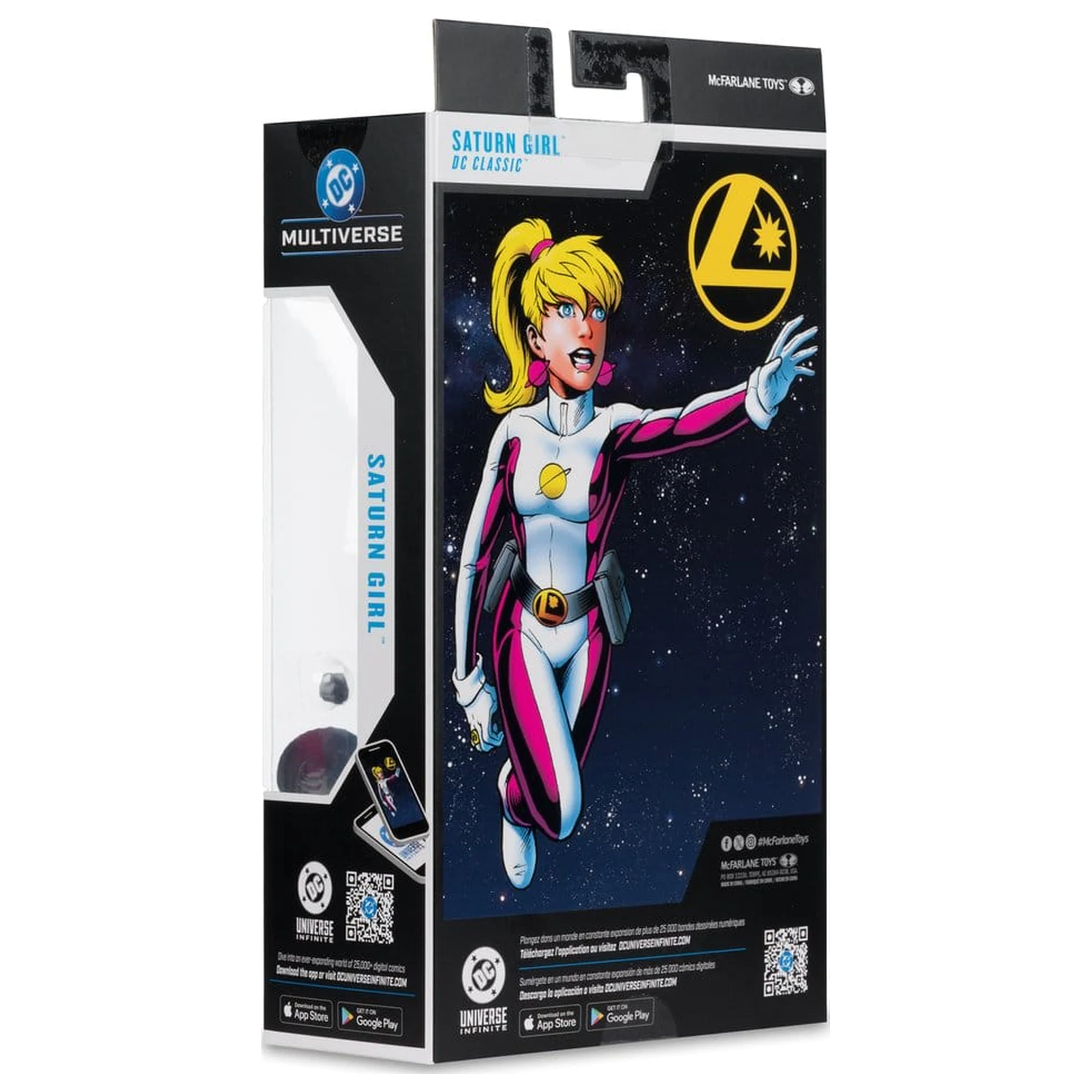 DC Multiverse Figurina de acțiune Saturn Girl (DC Classic) (Red Platinum Edition) 18 cm poza produsului