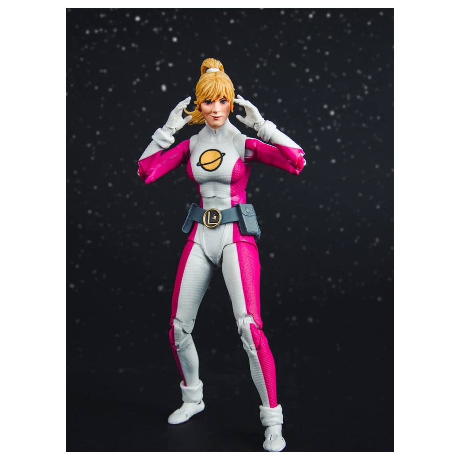 DC Multiverse Figurina de acțiune Saturn Girl (DC Classic) (Red Platinum Edition) 18 cm poza produsului