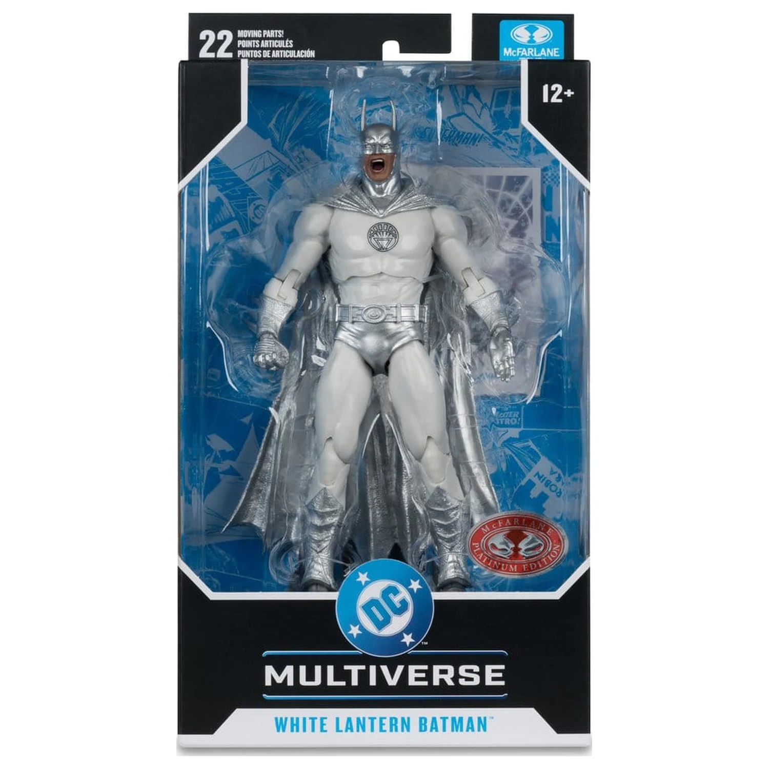 DC Multiverse Figurina de actiune White Lantern Batman (Brightest Day) (Red Platinum Edition) 18 cm poza produsului