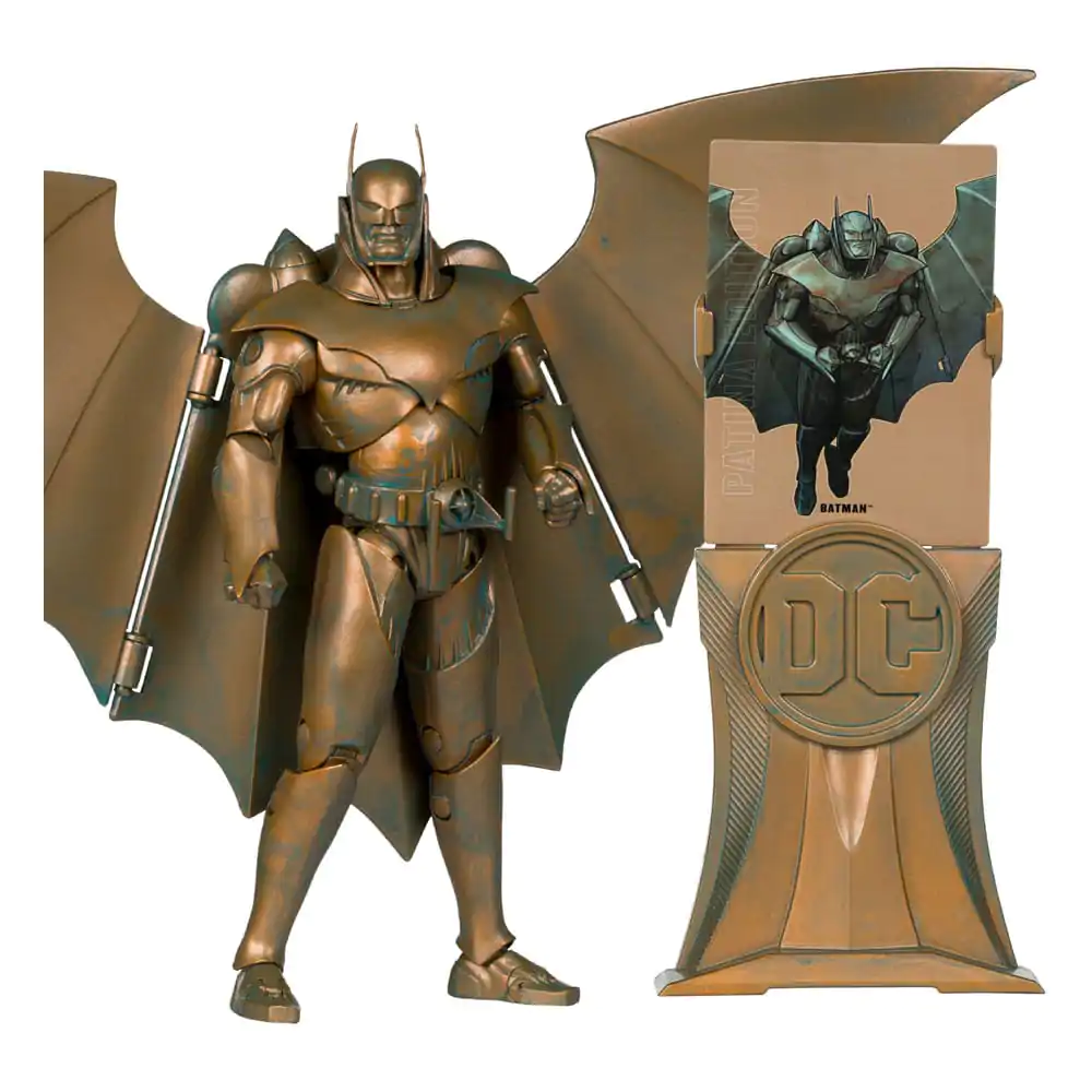 Figurină de acțiune DC Multiverse Armored Batman (Kingdom Come) Patina Edition (Gold Label) 18 cm poza produsului