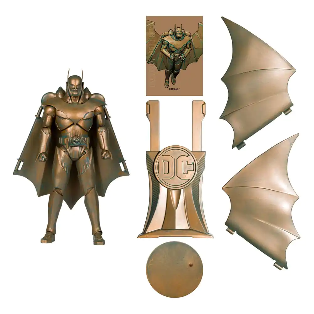 Figurină de acțiune DC Multiverse Armored Batman (Kingdom Come) Patina Edition (Gold Label) 18 cm poza produsului