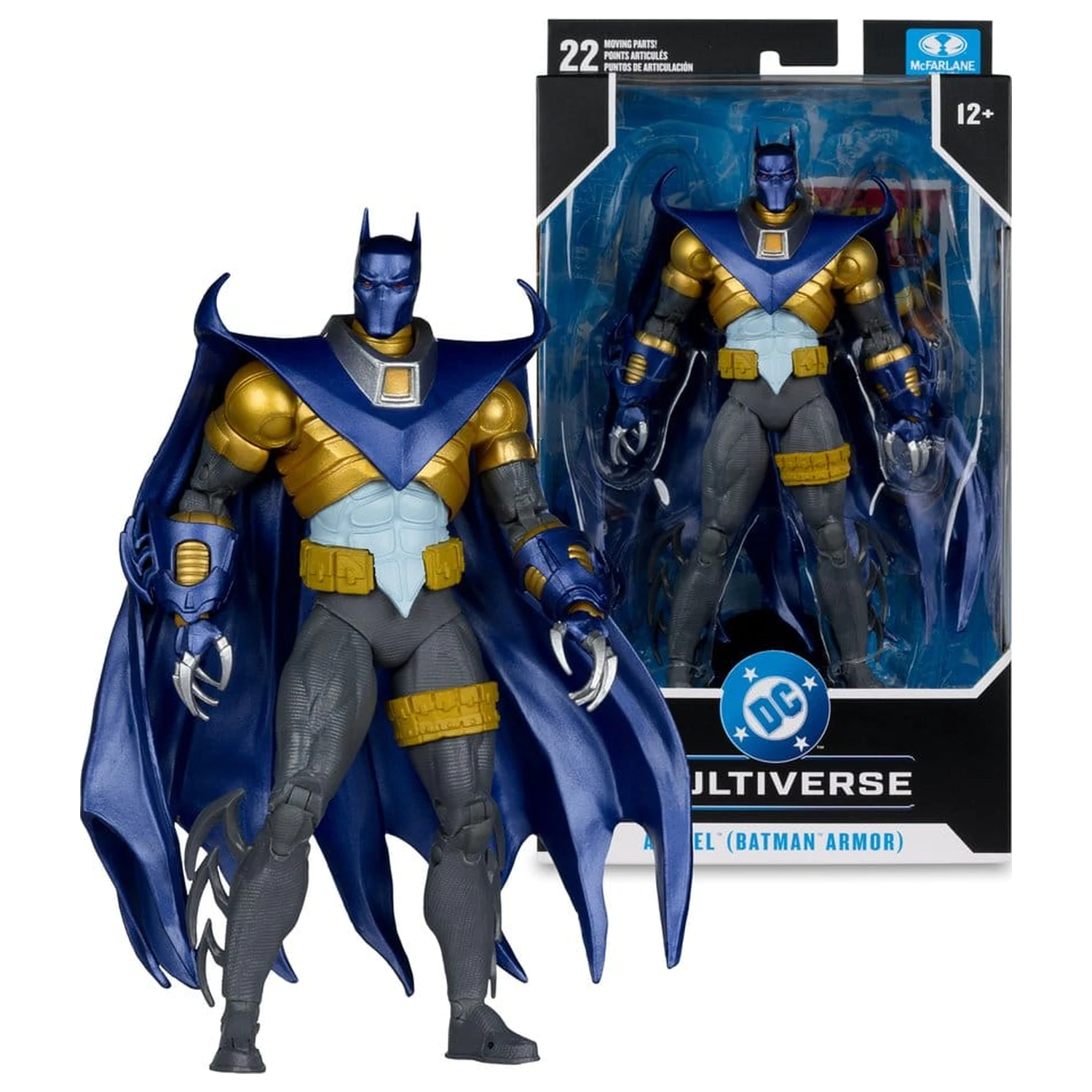 DC Multiverse Figurina de acțiune Azrael Batman Armor Detective Comics #667 19 cm poza produsului