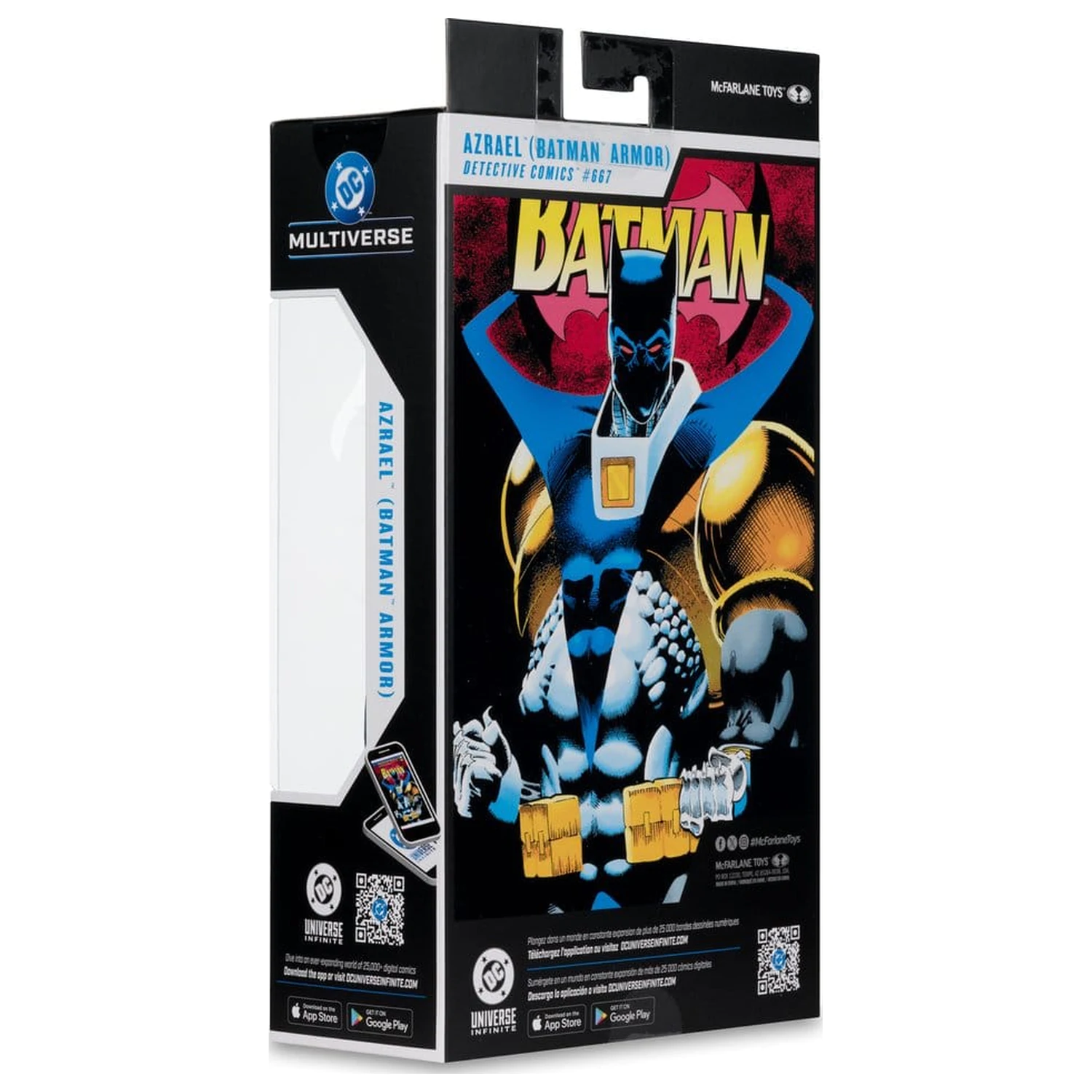 DC Multiverse Figurina de acțiune Azrael Batman Armor Detective Comics #667 19 cm poza produsului