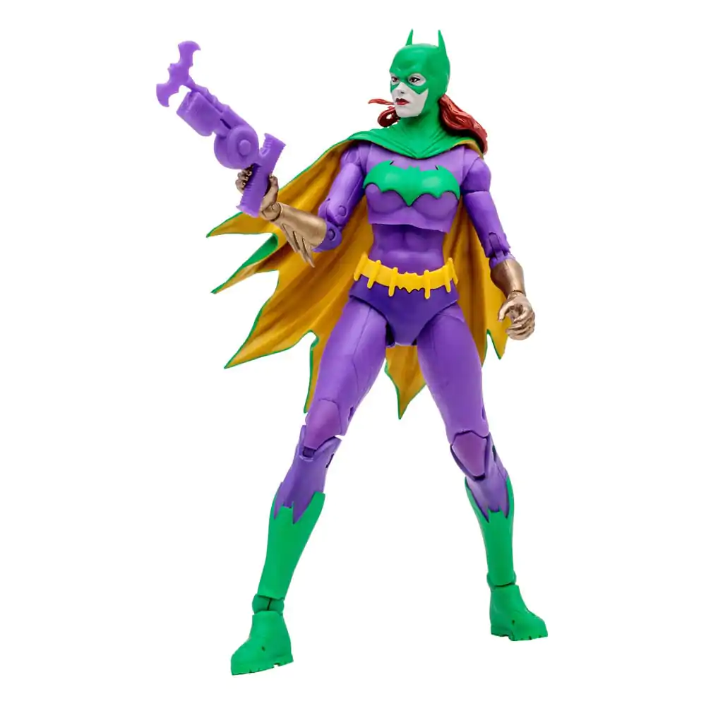 Figurină de acțiune DC Multiverse Batgirl Jokerized (Three Jokers) (Gold Label) 18 cm poza produsului