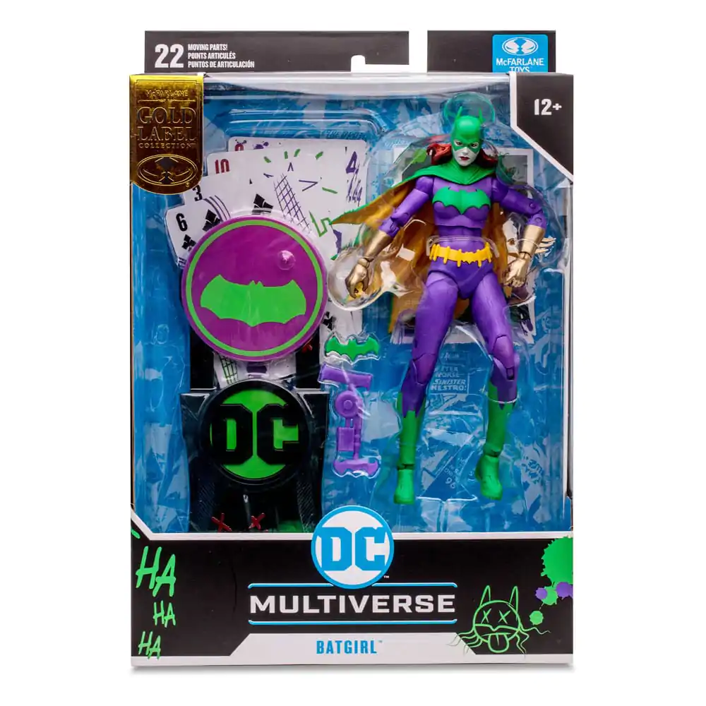 Figurină de acțiune DC Multiverse Batgirl Jokerized (Three Jokers) (Gold Label) 18 cm poza produsului