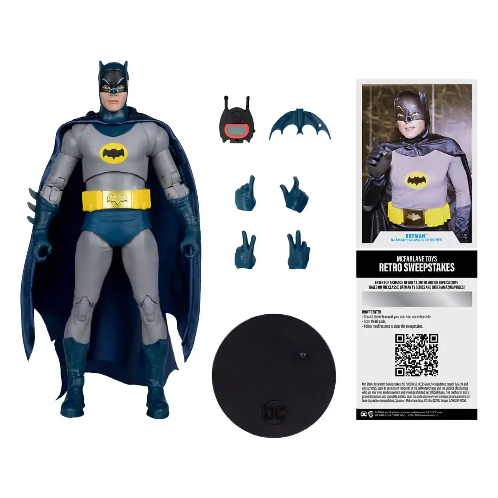 Figurină de acțiune DC Multiverse Batman (Batman: Classic TV Series) 18 cm poza produsului