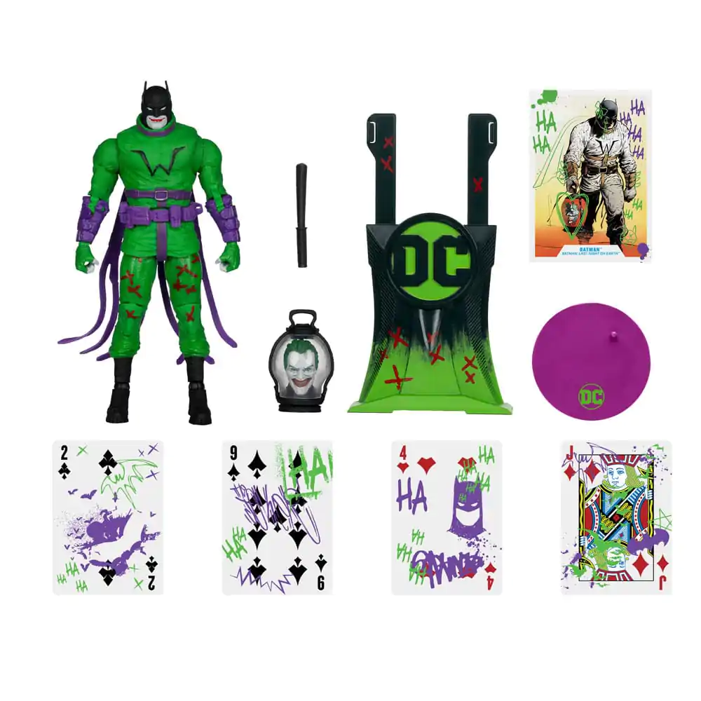 Figurină de acțiune DC Multiverse Batman (Batman: Last Knight on Earth) Jokerized (Gold Label) 18 cm poza produsului