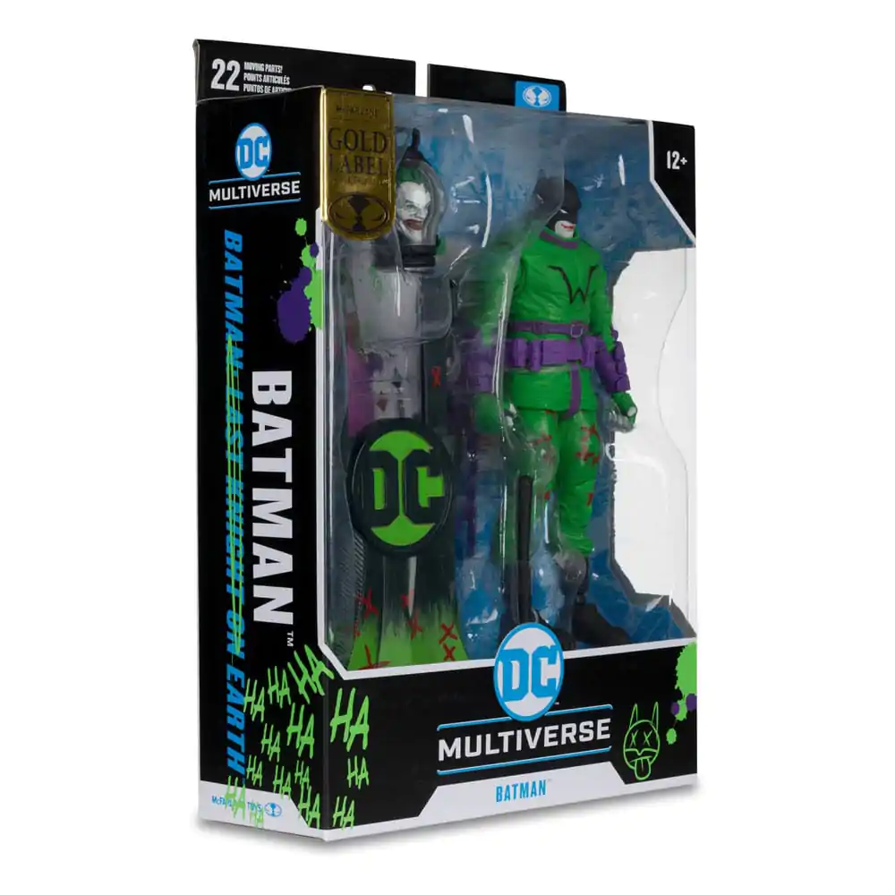 Figurină de acțiune DC Multiverse Batman (Batman: Last Knight on Earth) Jokerized (Gold Label) 18 cm poza produsului