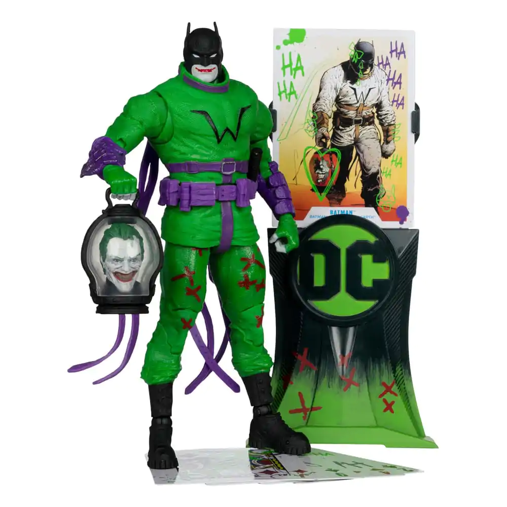 Figurină de acțiune DC Multiverse Batman (Batman: Last Knight on Earth) Jokerized (Gold Label) 18 cm poza produsului