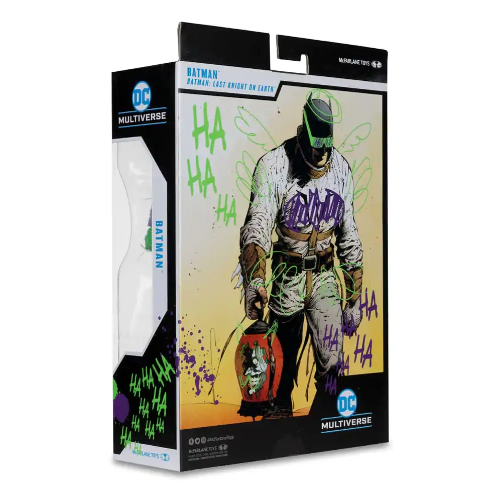 Figurină de acțiune DC Multiverse Batman (Batman: Last Knight on Earth) Jokerized (Gold Label) 18 cm poza produsului