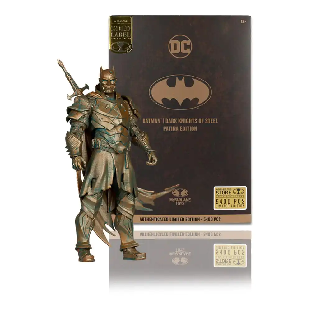 DC Multiverse figurina de actiune Batman (Dark Knights of Steel) (Gold Label) 18 cm poza produsului