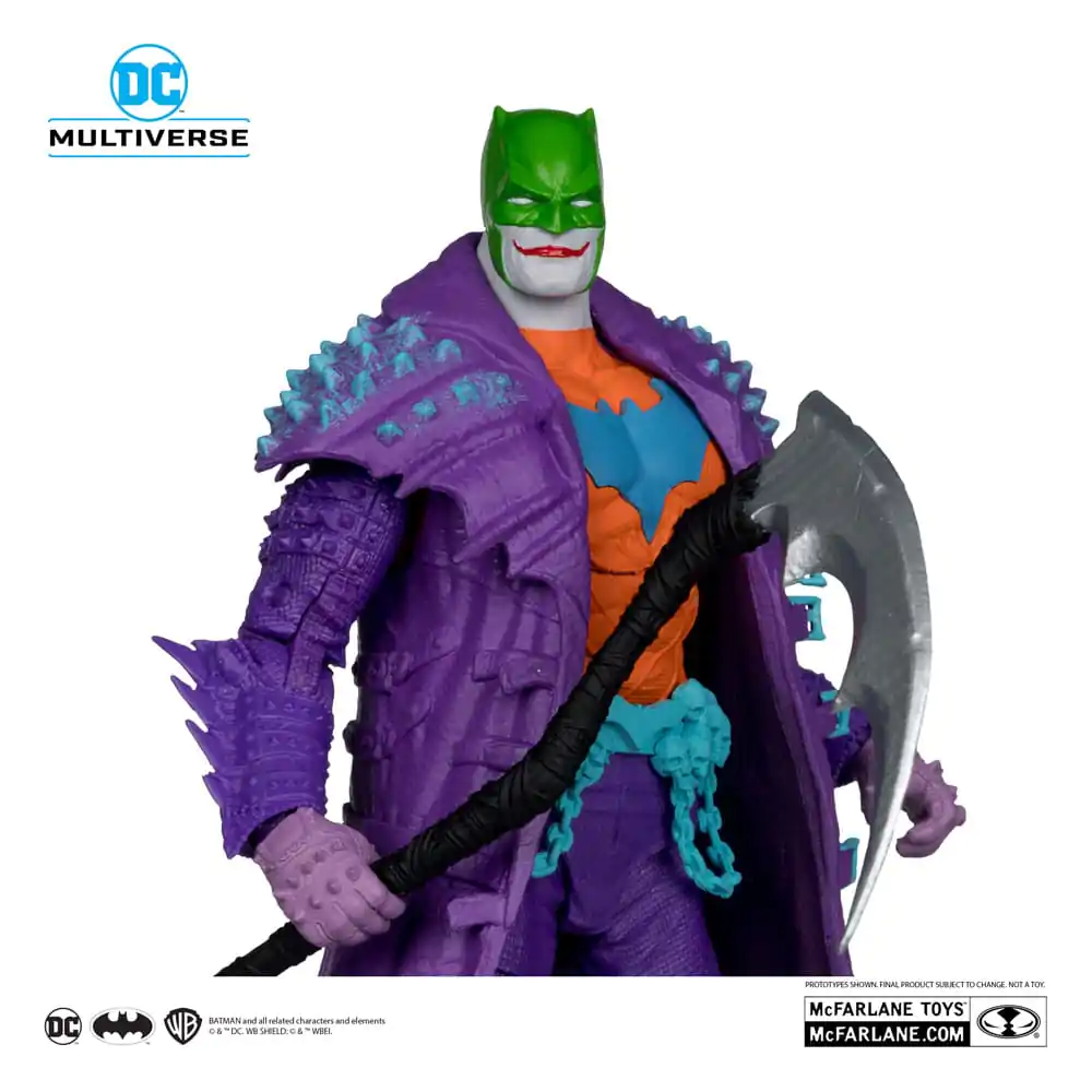Figurină de acțiune DC Multiverse Batman (Dark Nights: Death Metal) Jokerized (Gold Label) 18 cm poza produsului