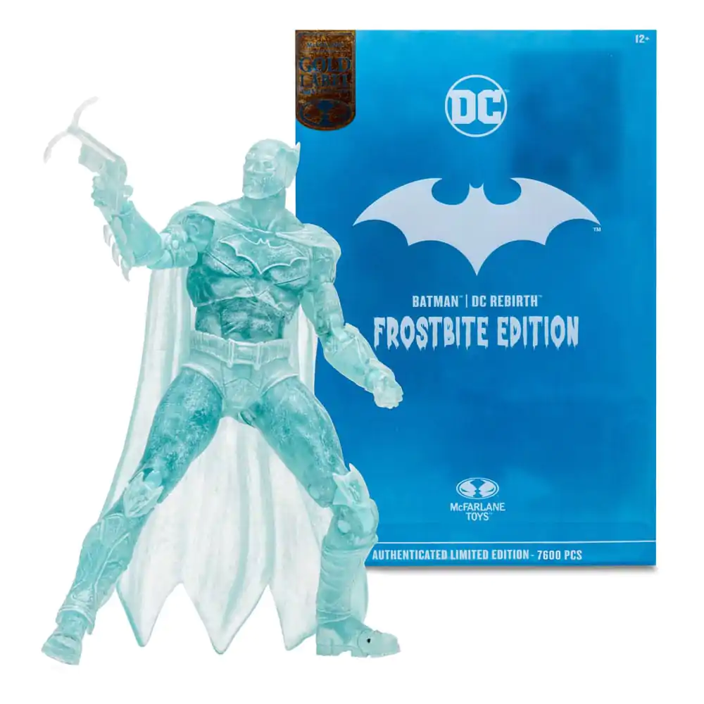 Figurină de acțiune DC Multiverse Batman (DC Rebirth) Frostbite Edition (Gold Label) 18 cm poza produsului