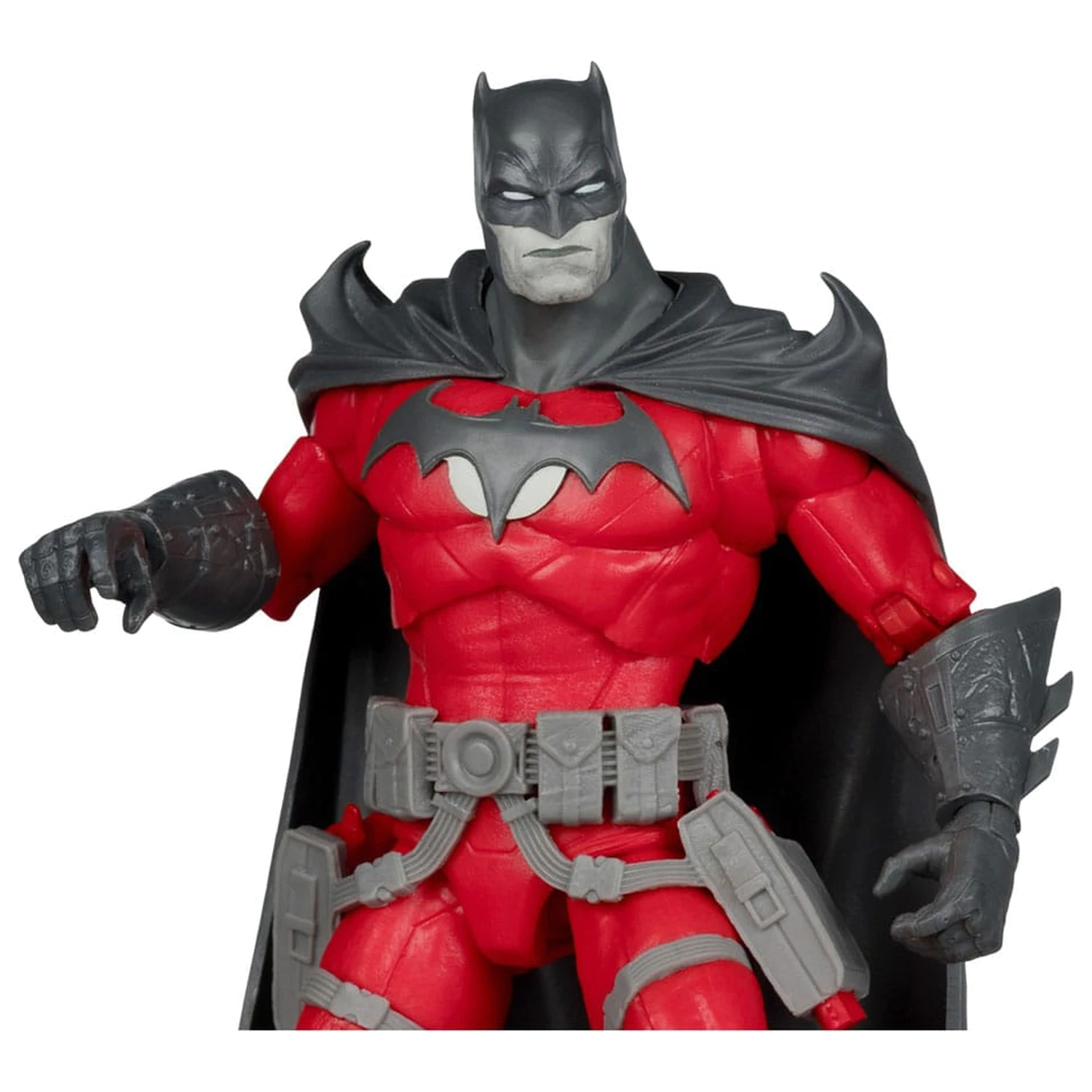 Figurina DC Multiverse Action Figure Batman (Flashpoint) (Black & White Accent Edition) (Gold Label) 18 cm poza produsului
