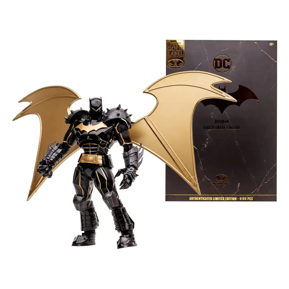 Figurină de acțiune DC Multiverse Batman (Hellbat) (Knightmare) (Gold Label) 18 cm poza produsului