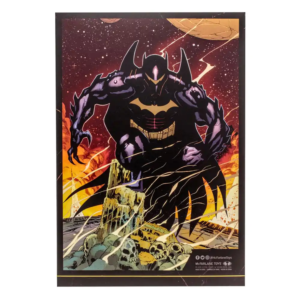 Figurină de acțiune DC Multiverse Batman (Hellbat) (Knightmare) (Gold Label) 18 cm poza produsului