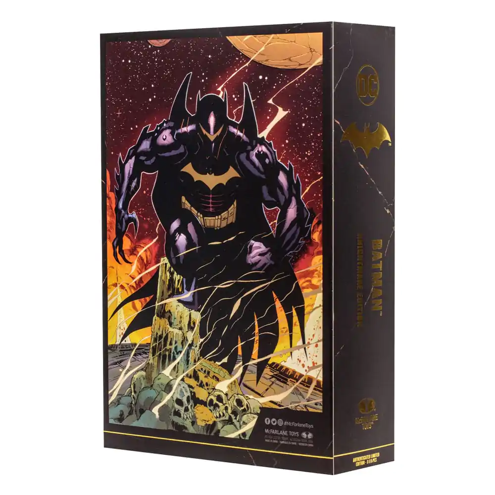 Figurină de acțiune DC Multiverse Batman (Hellbat) (Knightmare) (Gold Label) 18 cm poza produsului