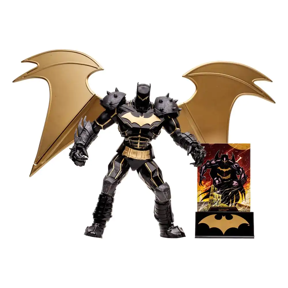 Figurină de acțiune DC Multiverse Batman (Hellbat) (Knightmare) (Gold Label) 18 cm poza produsului