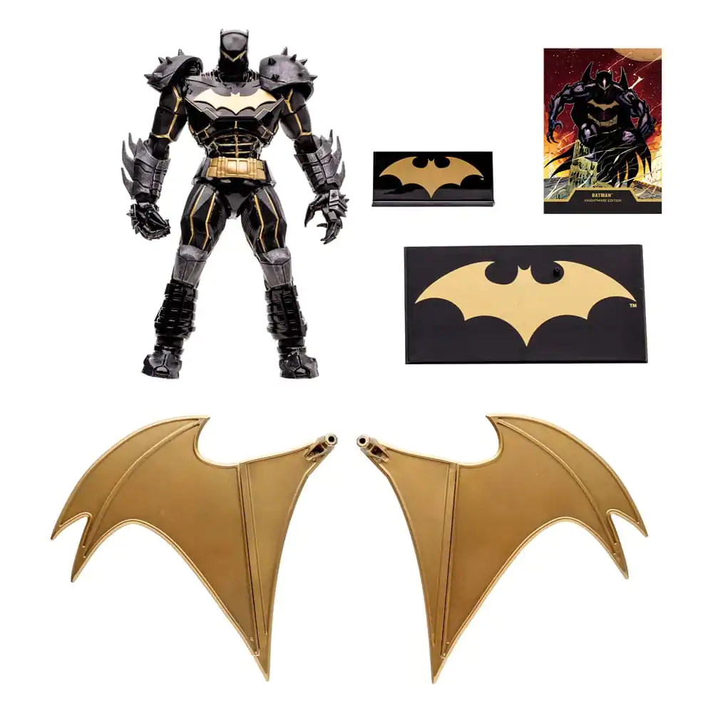 Figurină de acțiune DC Multiverse Batman (Hellbat) (Knightmare) (Gold Label) 18 cm poza produsului