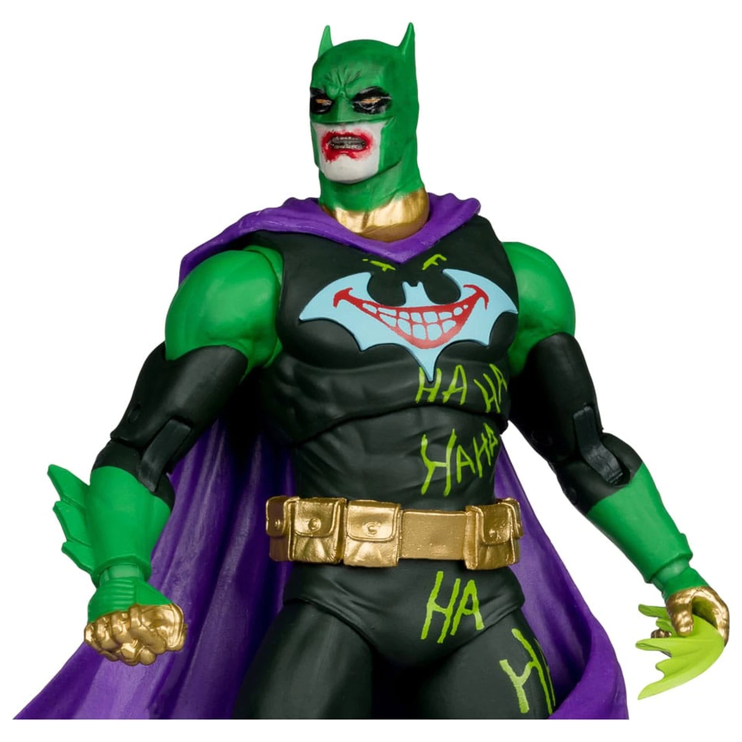 Figurina de acțiune DC Multiverse Batman (Joker War) (Jokerized) (Gold Label) 18 cm poza produsului
